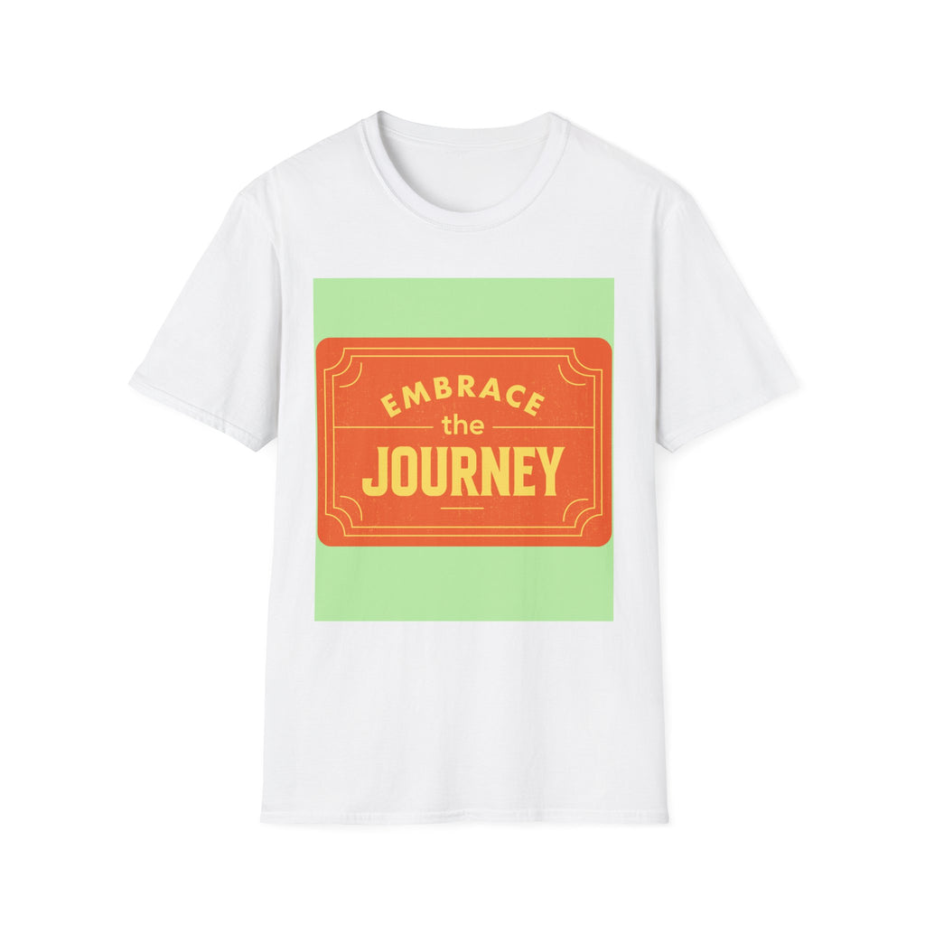 Embrace the Journey T-Shirt — Retro Motivational Travel Tee