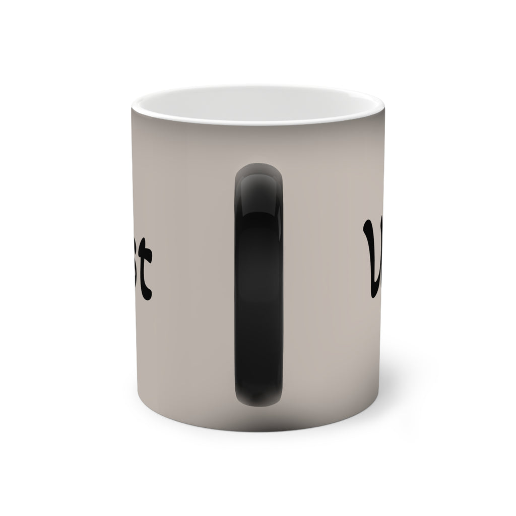 Wanderlust Color-Changing Mug — 11 oz Travel Quote Coffee Cup