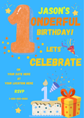 First Birthday Invitation | Digital Download
