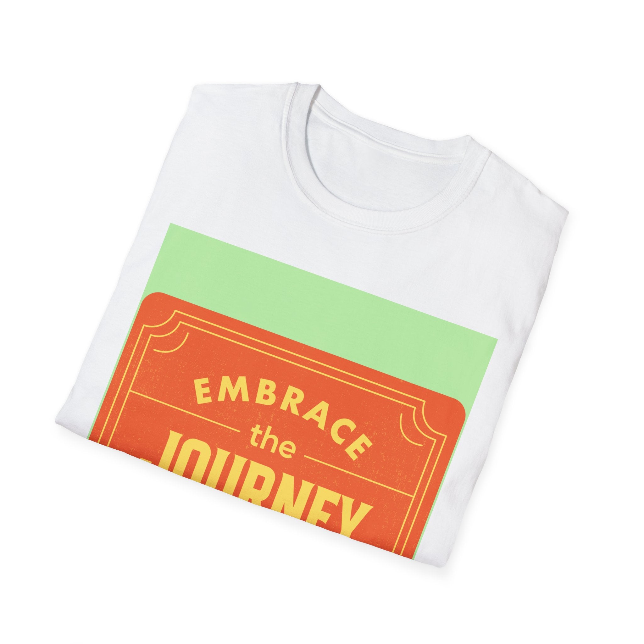Embrace the Journey T-Shirt — Retro Motivational Travel Tee