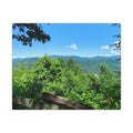 Mountain View Canvas Print — Scenic Blue Ridge Landscape Wall Art