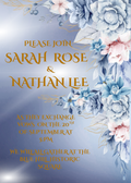Vintage Wedding Stationery Bundle – Invitation, RSVP, Reception Info & Thank You Card