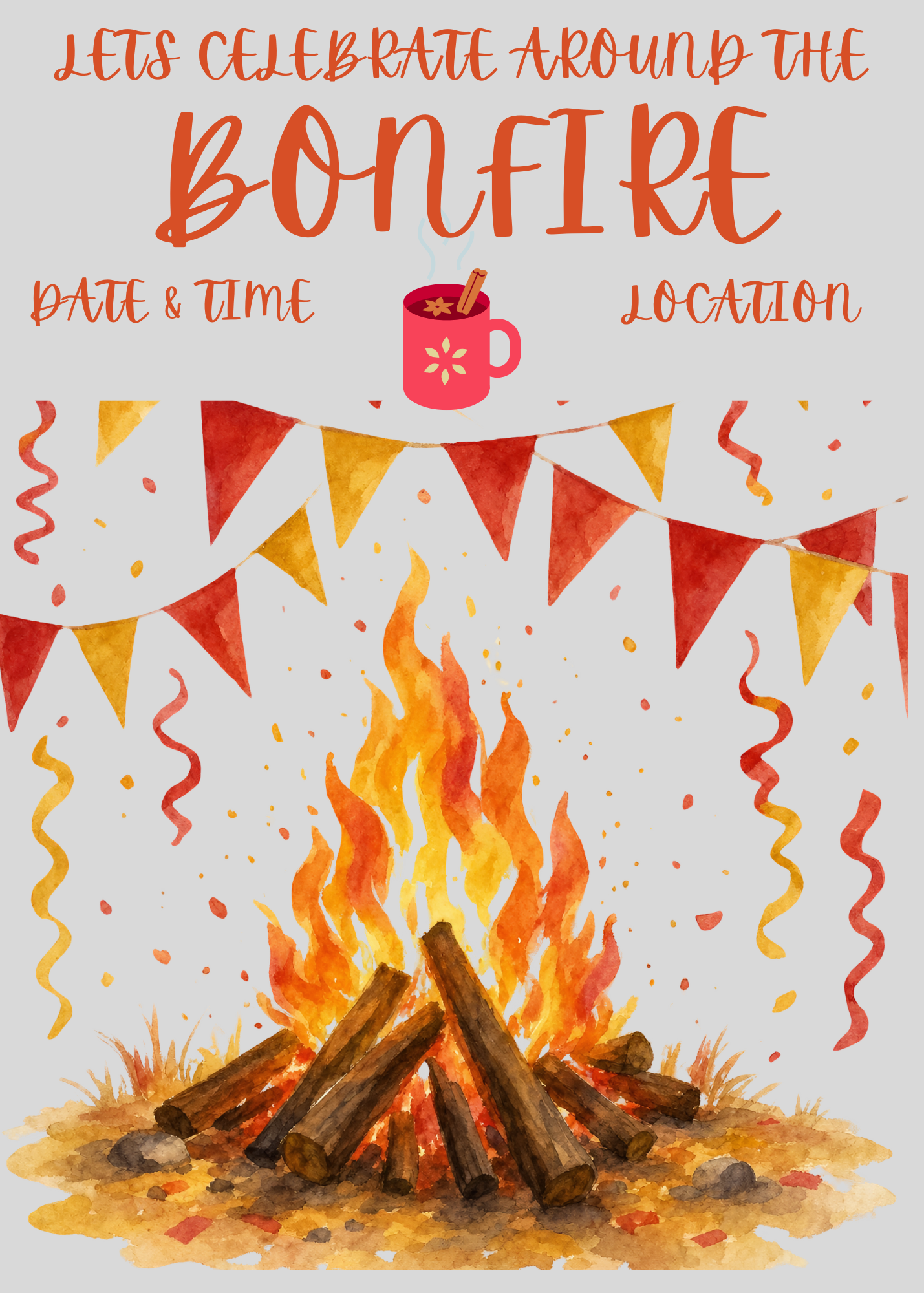 Digital product BONFIRE CELEBRATION