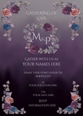 Digital product  GATHERING OF LOVE  INVITATION WEDDING